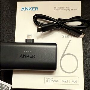 Anker Black Portable Charger for iPhone